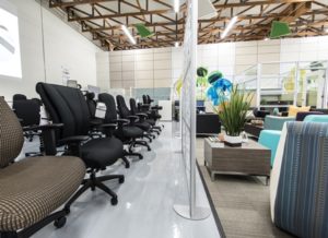 Office Furniture Showroom in Tigard, Oregon - Image of Chairs